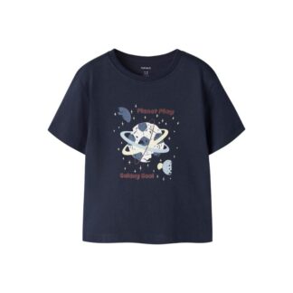 Μπλούζα Name It 5004378_13241567 Μπλέ Σκούρο