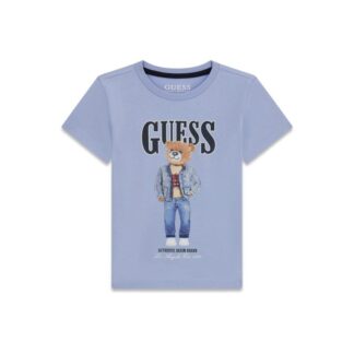 Μπλούζα Παιδικο Κοντομάνικο Boy Guess N6RI05K8HM4-G76S Γαλάζιο