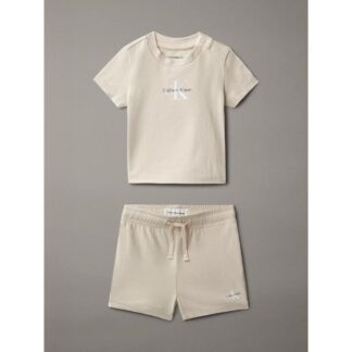 Σετ Ρούχα Calvin Klein LVCKSJI09B_PDV Μπεζ NB