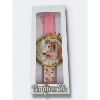 Λαμπάδα Πάσχα Με Μονόκερο Bonjour Bebe